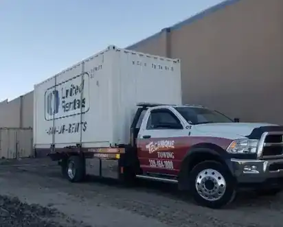 Technique Towing flatbed job photo